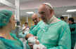 Pope visits neonatal unit, hospice to highlight respect for life